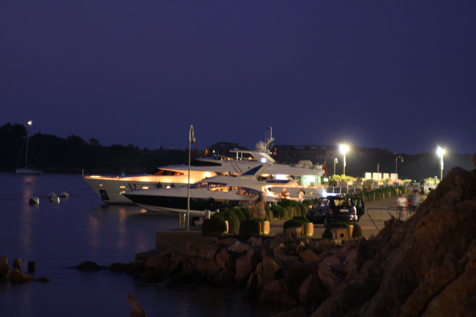 Porto Cervo bei Nacht 02