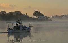 Porto Colom entre brumas