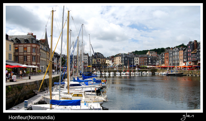 Porto di Honfleur in Normadia