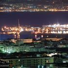 Porto di Messina - Panorama notturno