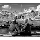 Porto - die alten Männer und der Fluss
