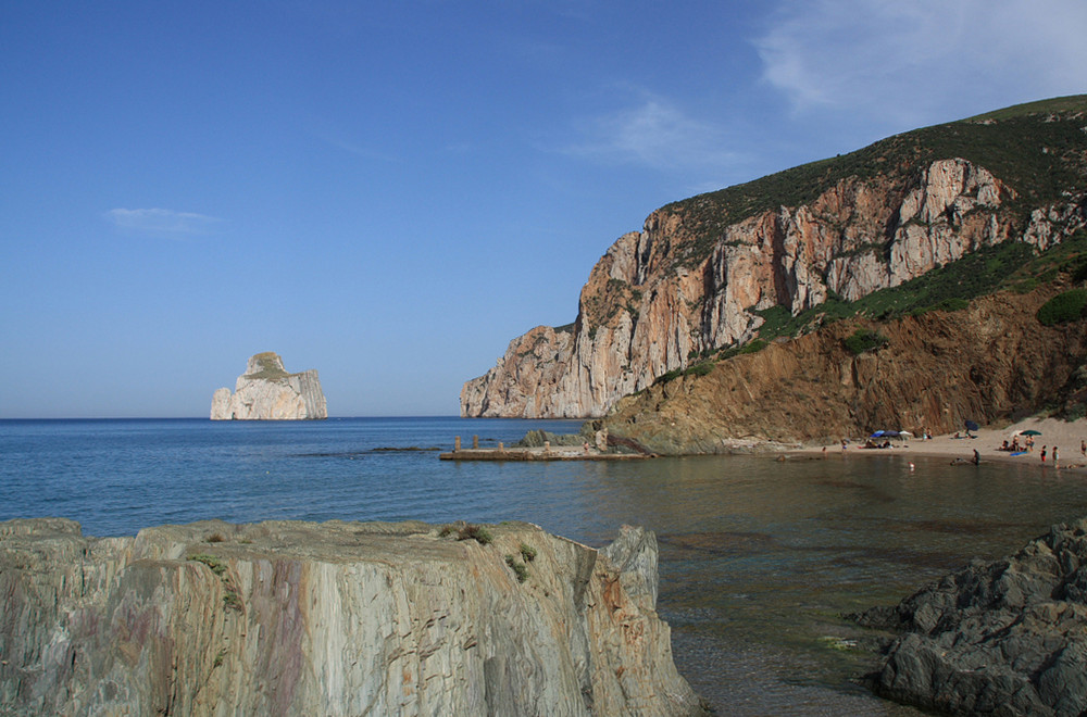 Porto Flavia con Pan di Zucchero