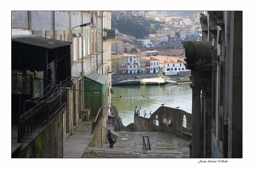 Porto Impressions. View over the Douro River