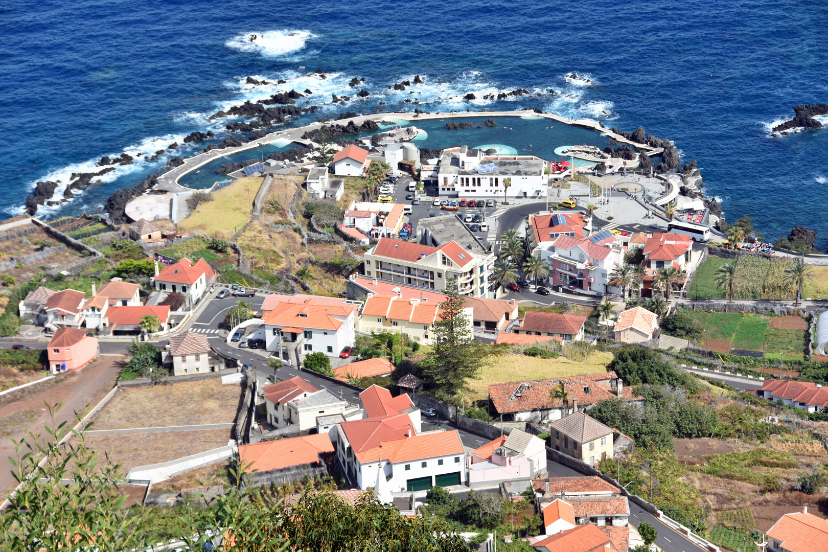 Porto Moniz im Nordwesten von Madeira