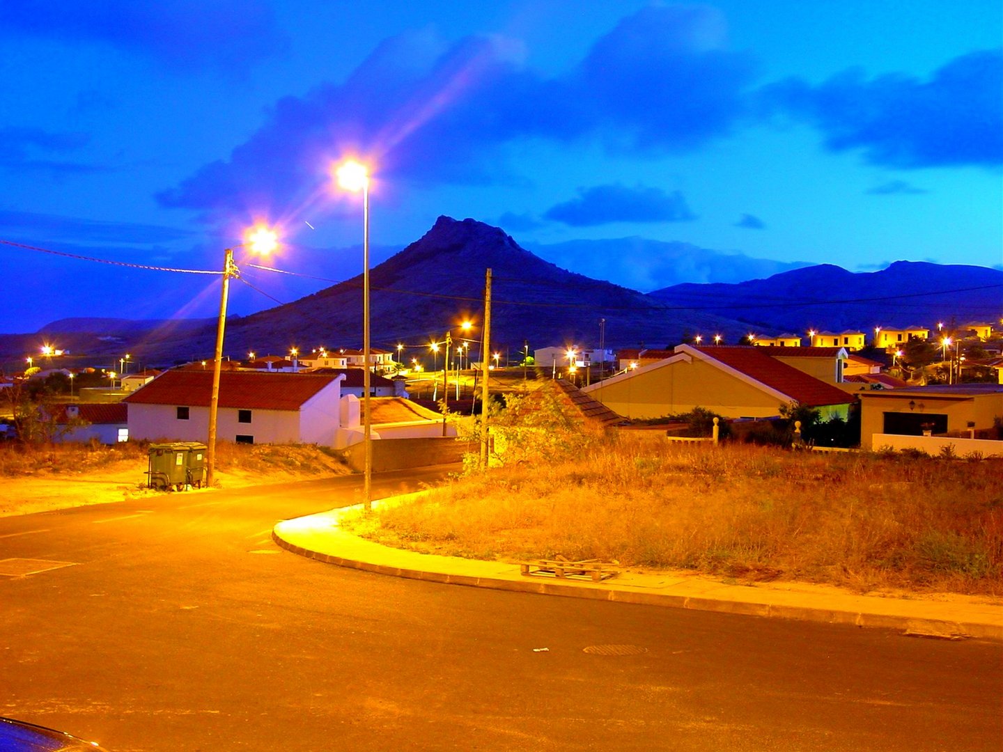 Porto Santo, Blaue Stunde