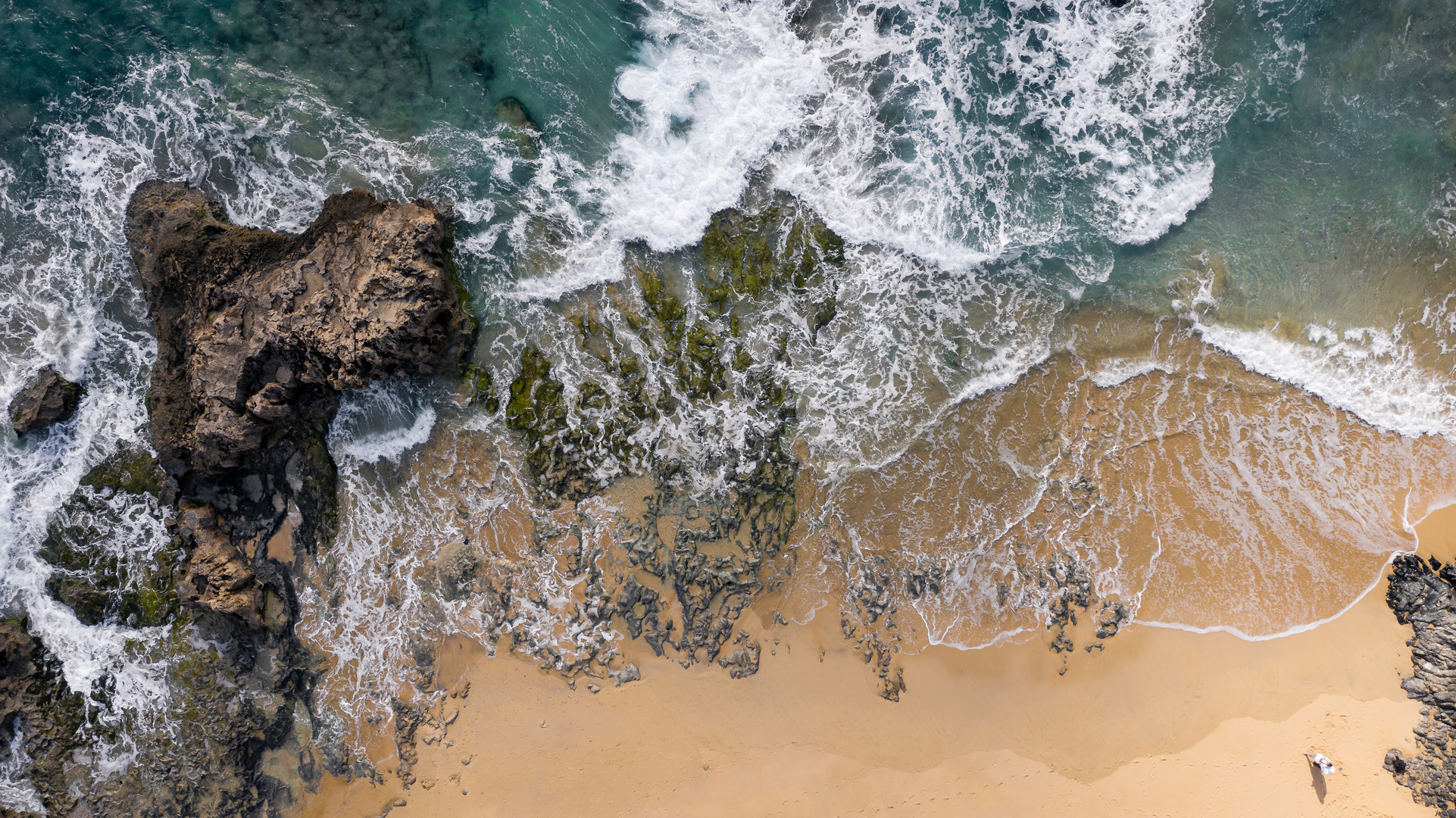 Porto Santo - Drohnenaufnahme