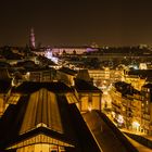 Porto skyline bei Nacht