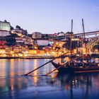 Porto - Skyline zur Blauen Stunde