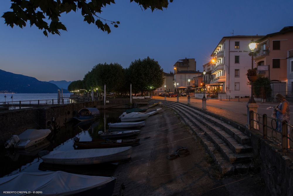 Porto Valtravaglia, vista sul porto