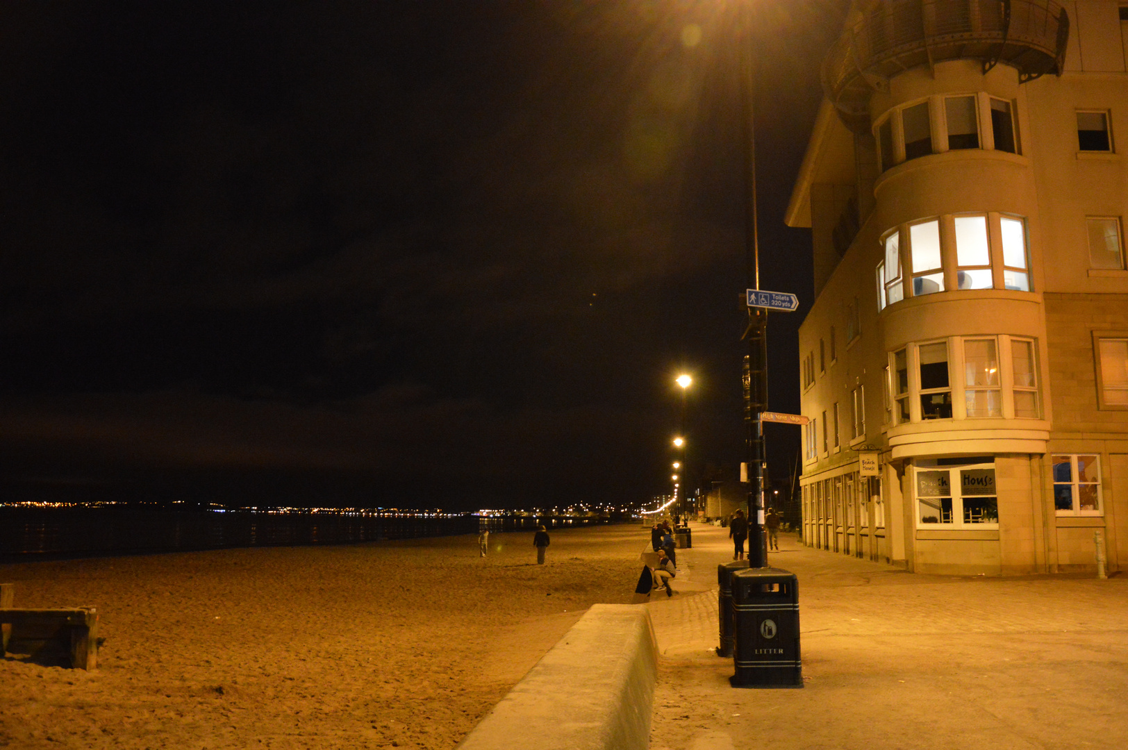 Portobello am Abend