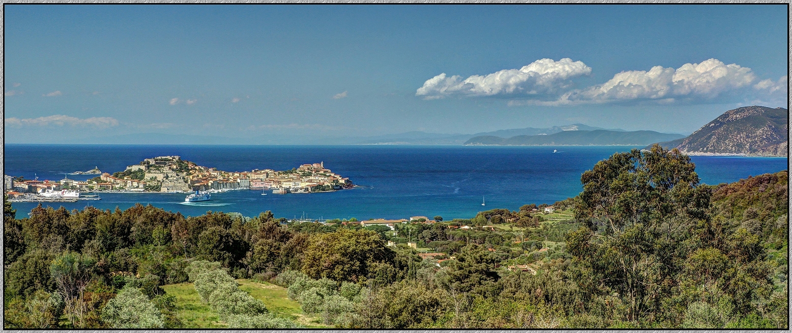 Portoferraio : Hauptstadt der Insel Elba , Mai 2016