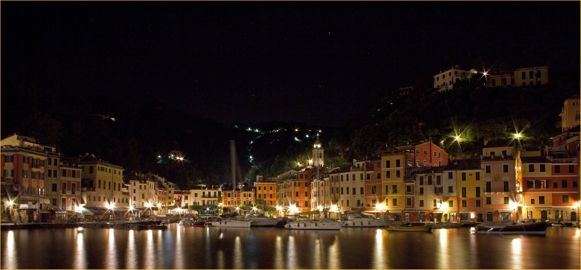 Portofino in notturna