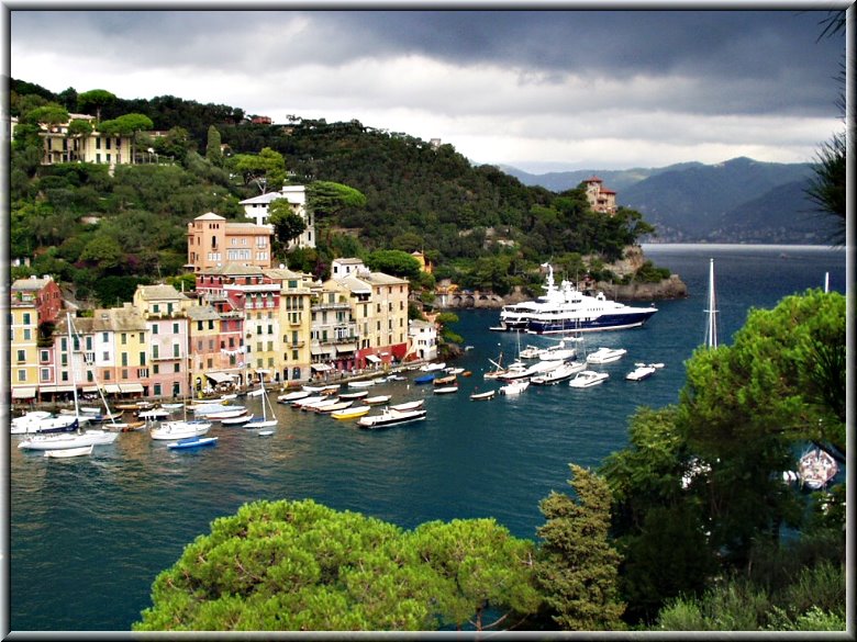 Portofino nach dem Regen