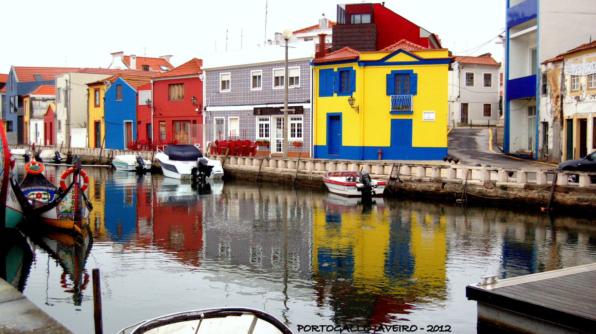 PORTOGALLO : scorcio laguna di Aveiro