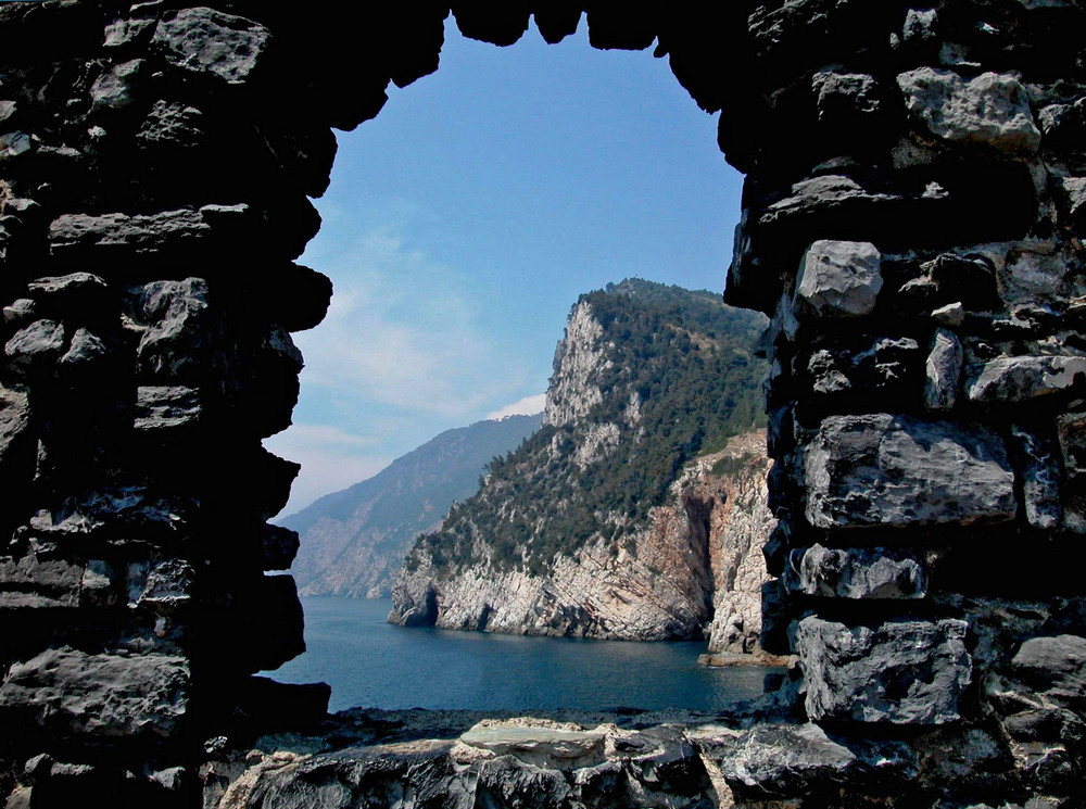 Portovenere, grotta di Byron Foto % Immagini| paesaggi, mare, liguria