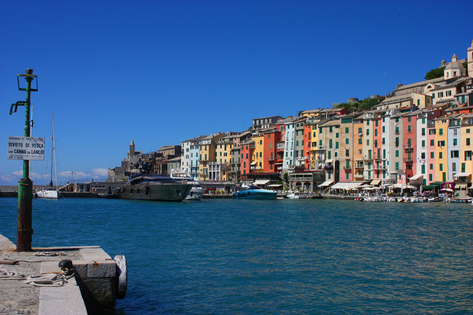 Portovenere in Italien im Juni 2015