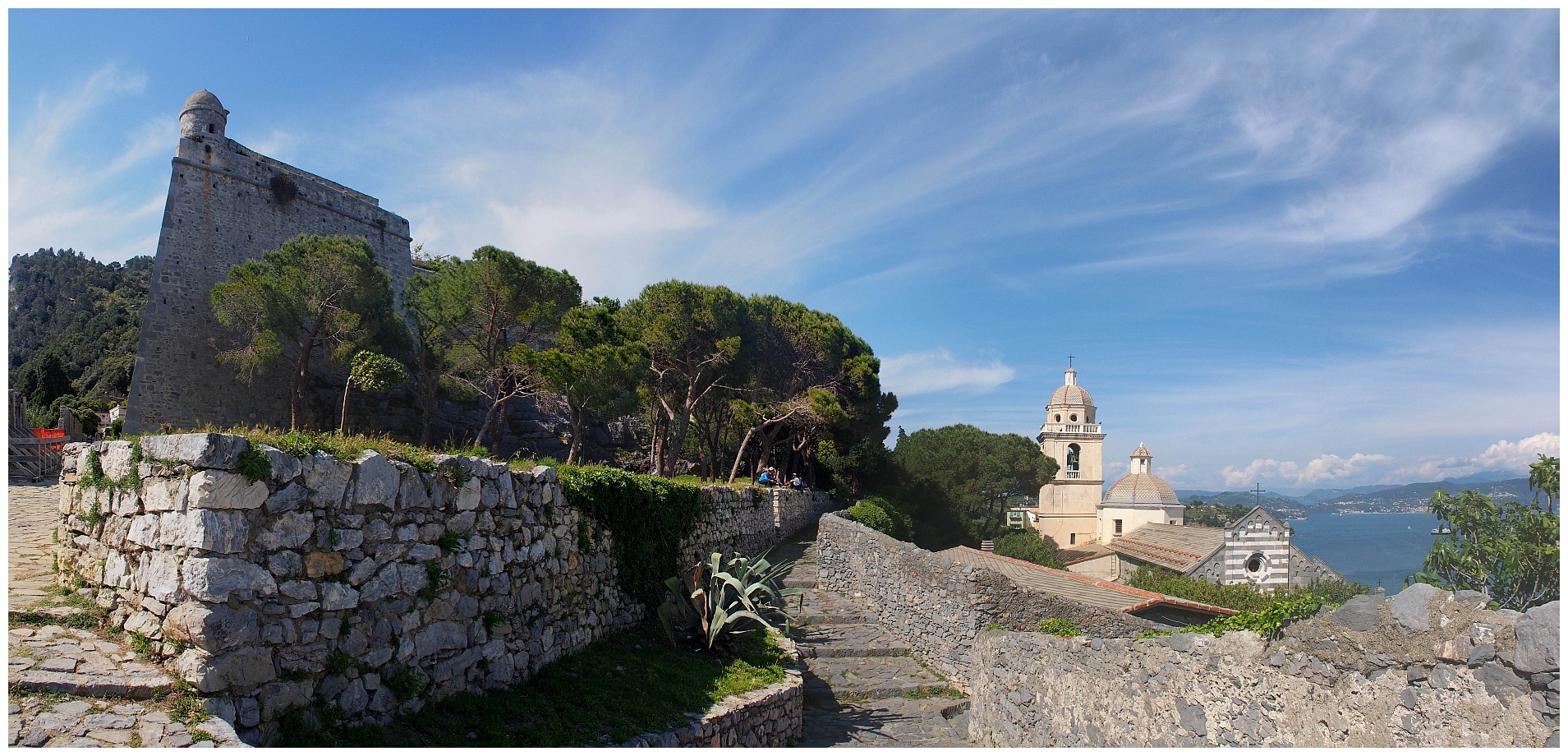 Portovenere von oben