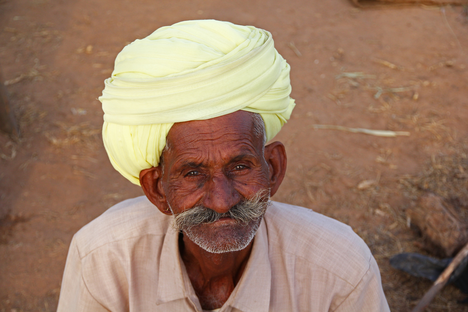 Porträt aus der Thar-Wüste, Rajasthan