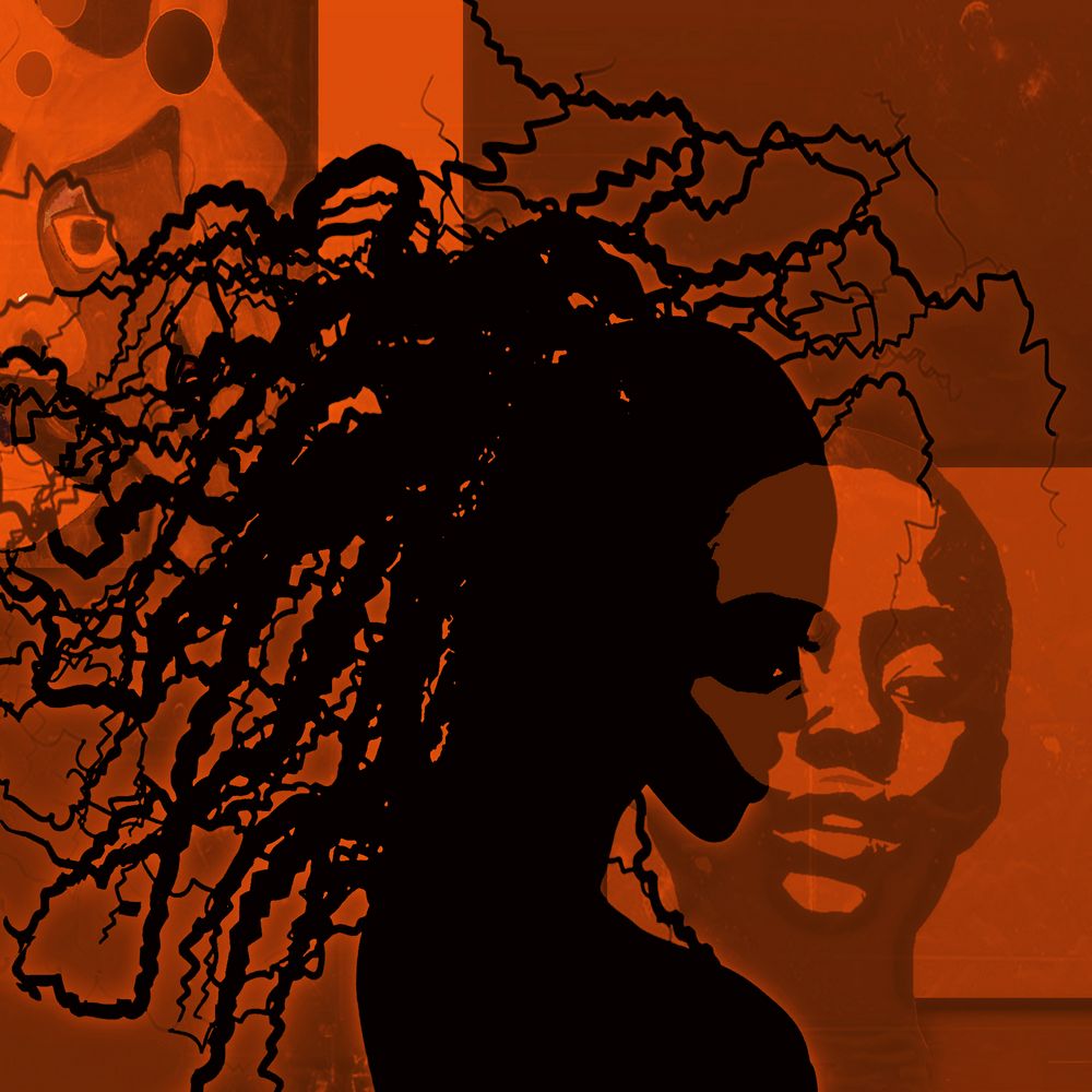 Porträt einer Afrikanerin