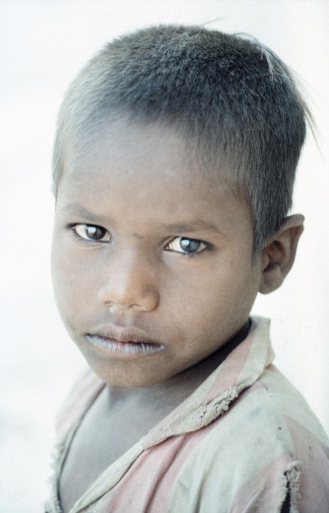 Porträt: Junge aus Rajasthan