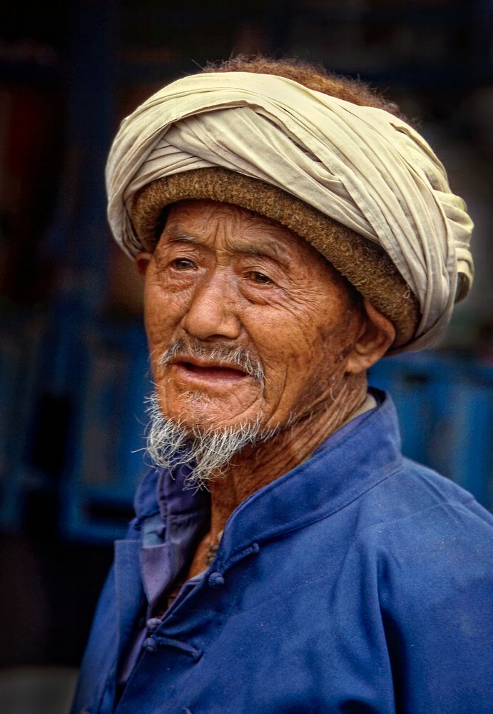 Porträt mit Turban Foto & Bild china, people, world Bilder auf