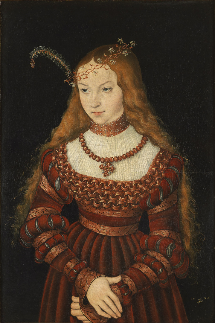 Porträt von Lucas Cranach, 1526