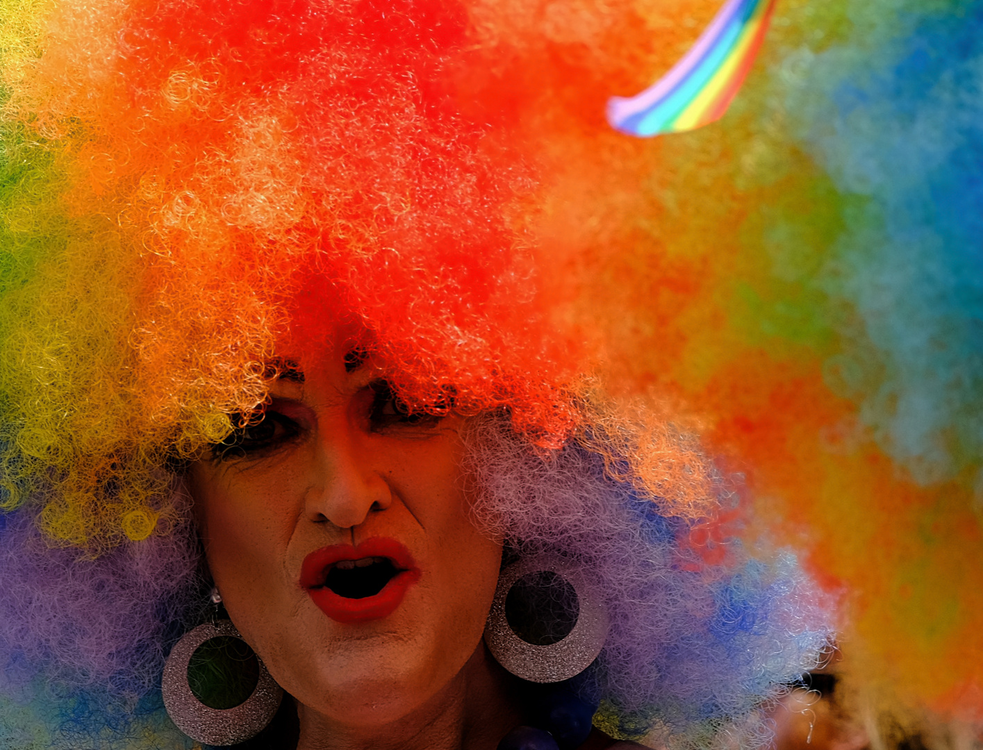 Portrait am CSD in Köln