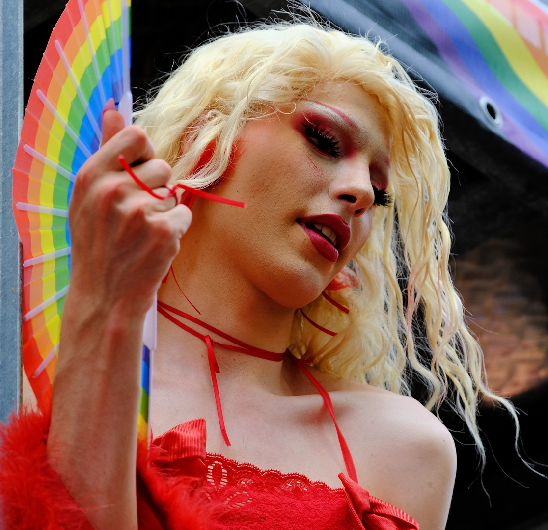 Portrait am CSD Köln