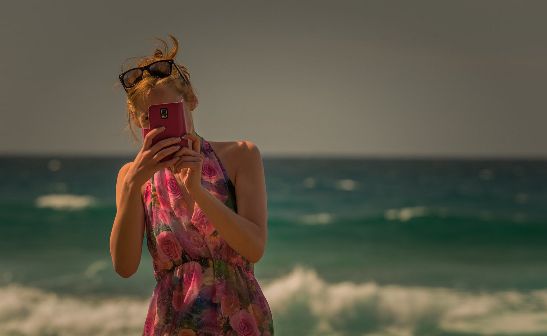 Portrait am Strand