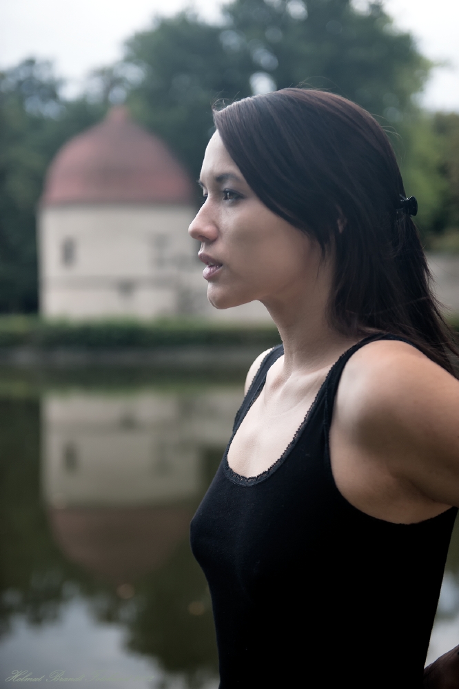 Portrait am Weiher