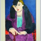 Portrait au manteau bleu  -  Henri Matisse (1935)