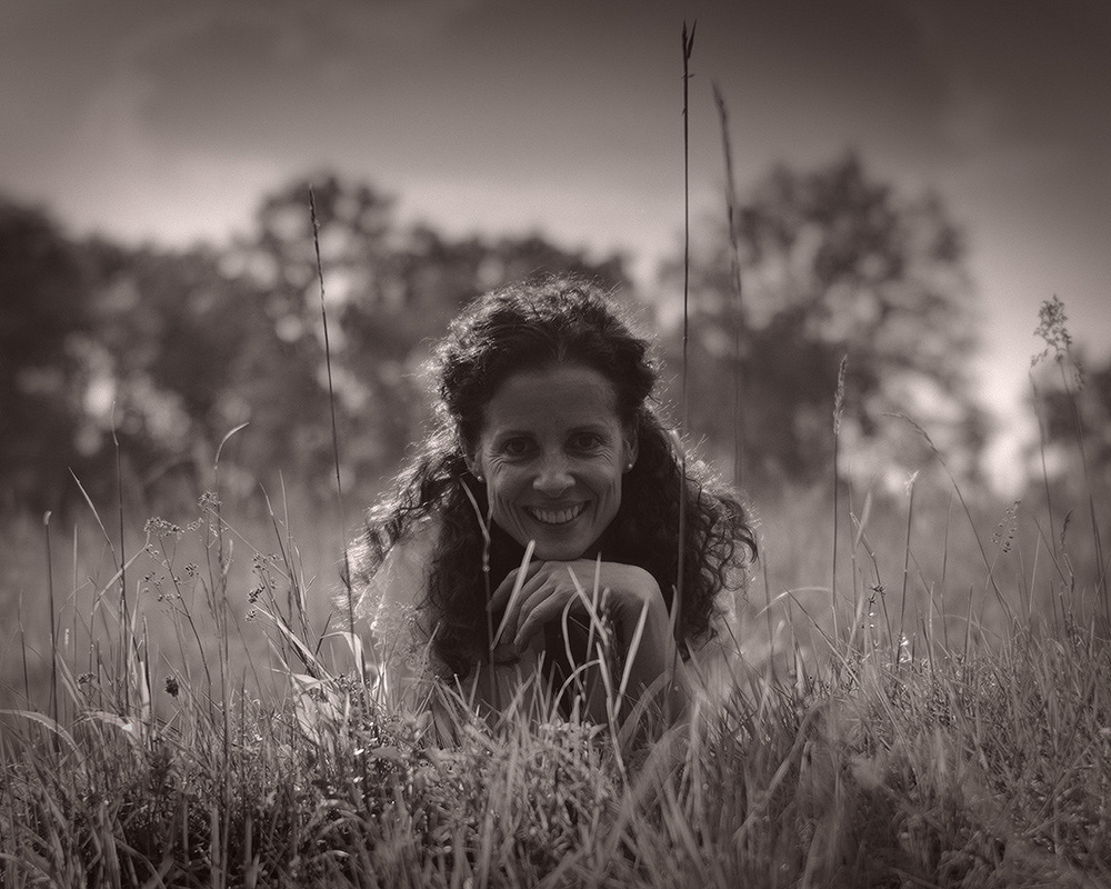 Portrait auf der Wiese