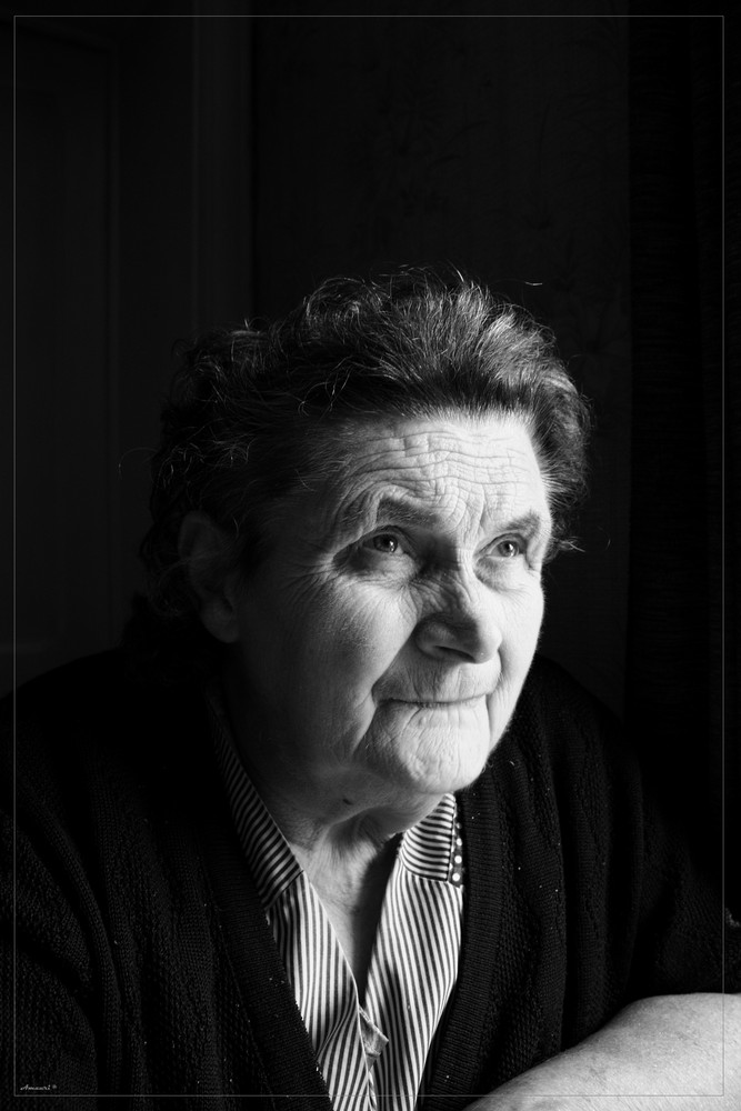 Portrait de ma grand mère =)