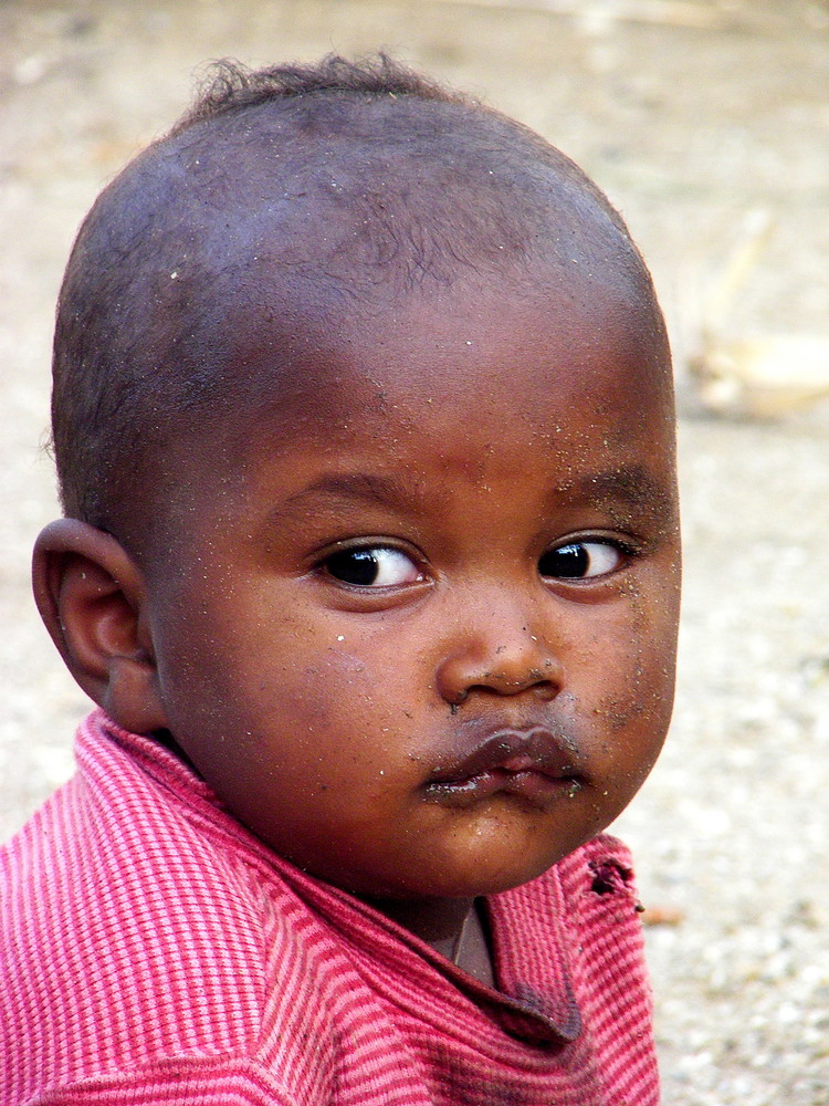 portrait d'enfant malgache