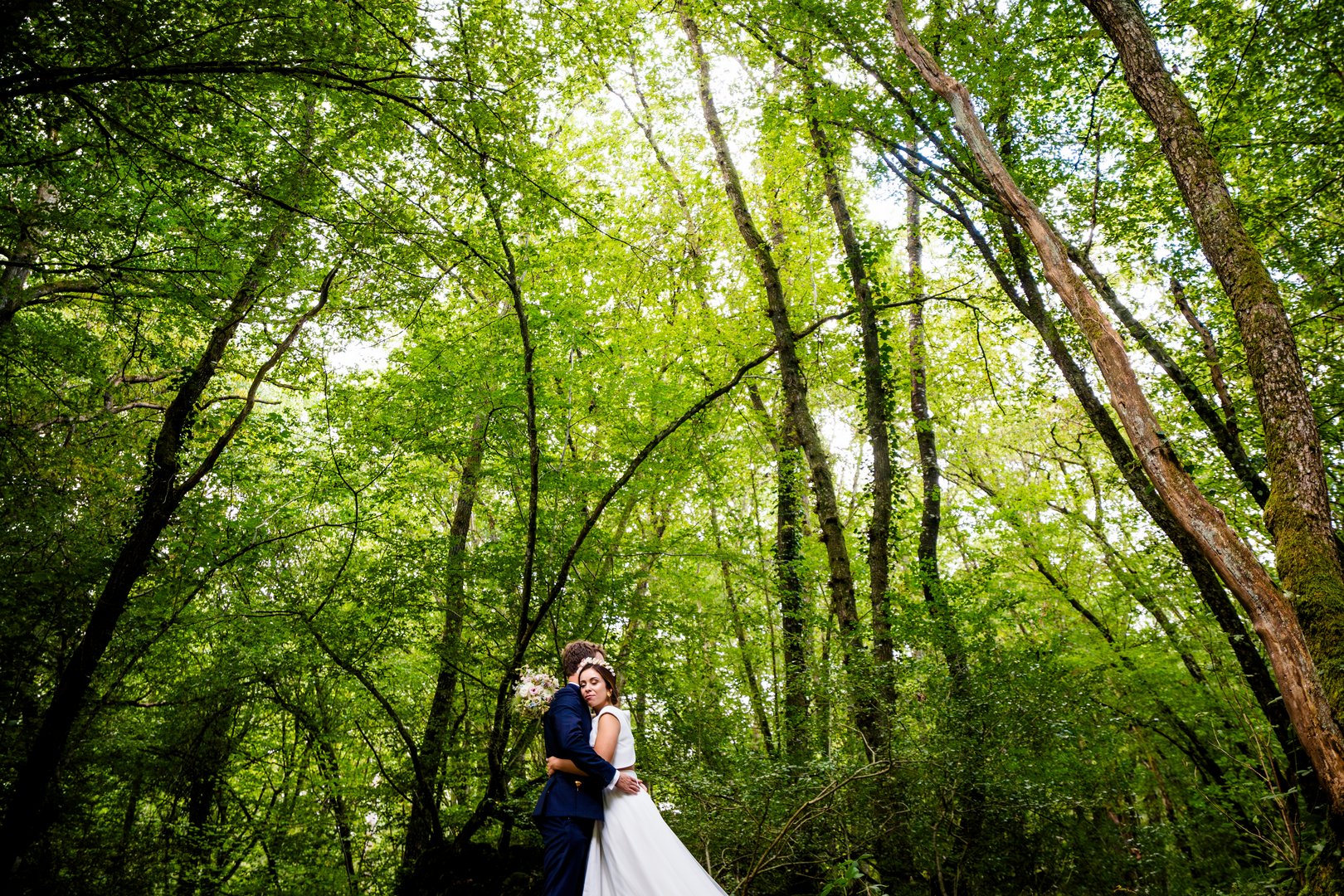 Portrait des Hochzeitspaares