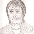 portrait dessiné d'annie girardot