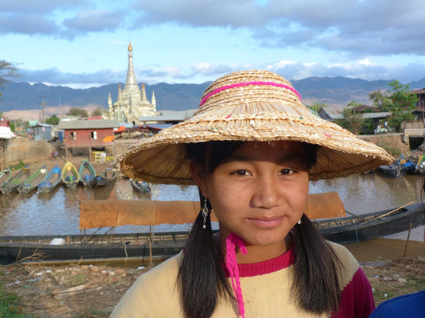 portrait d'une birmane