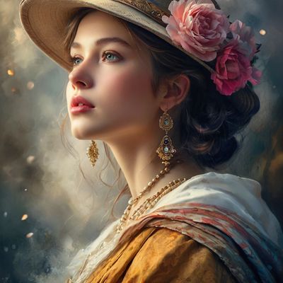 Portrait einer jungen Frau