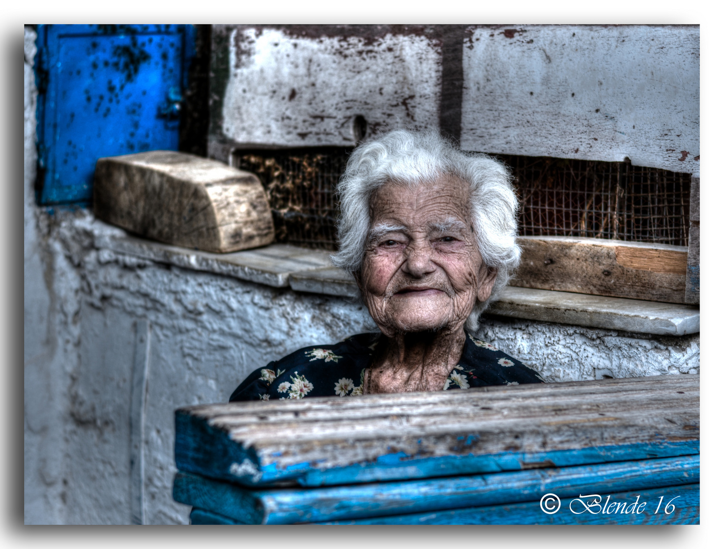 Portrait einer sehr netten Griechin