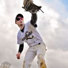 Portrait eines Softball Spielers