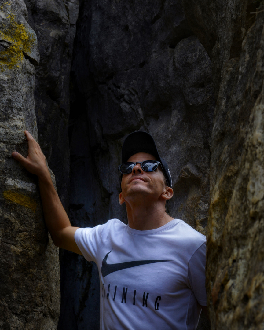 Portrait en el Torcal.