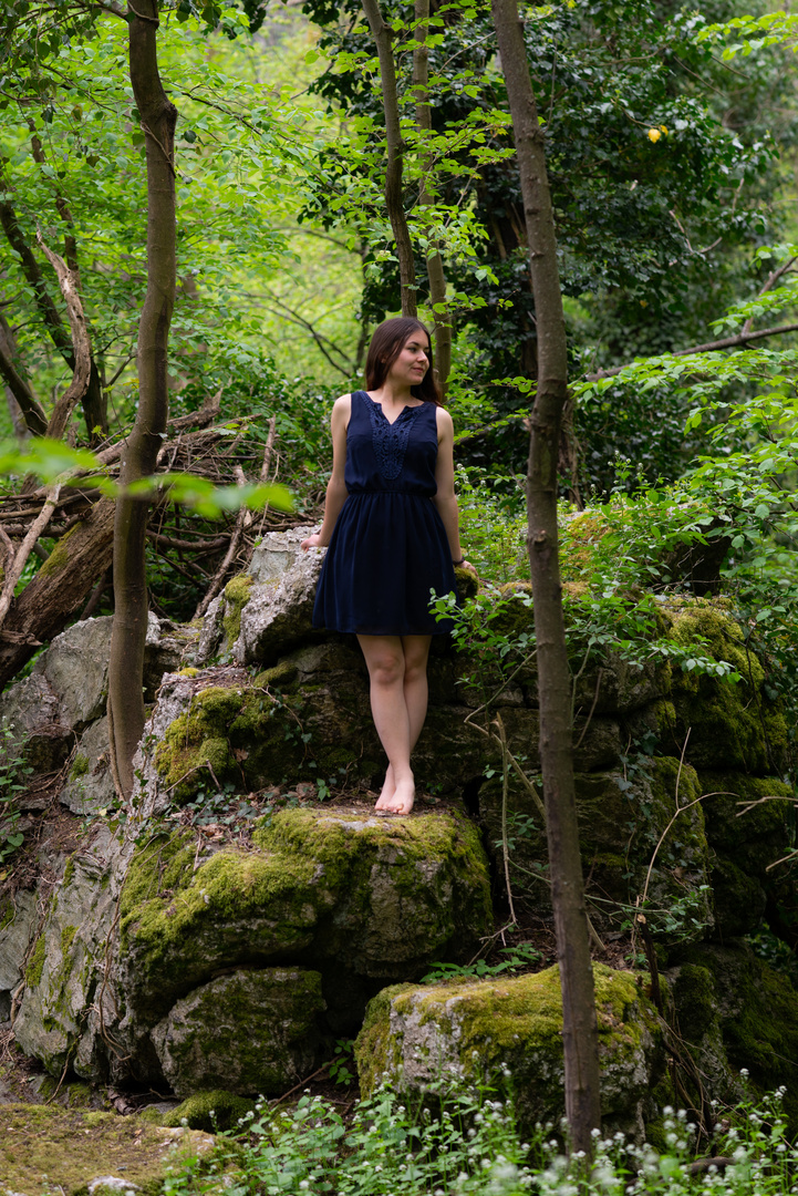 Portrait Fotografie im Wald 