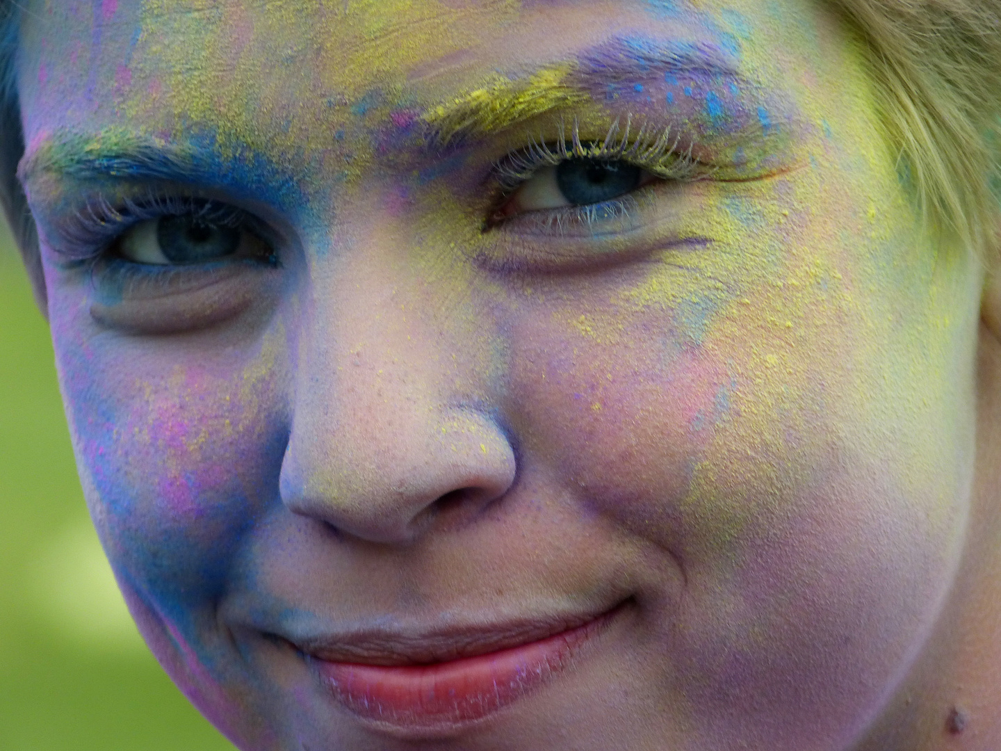 - Portrait Holifestival of colors -