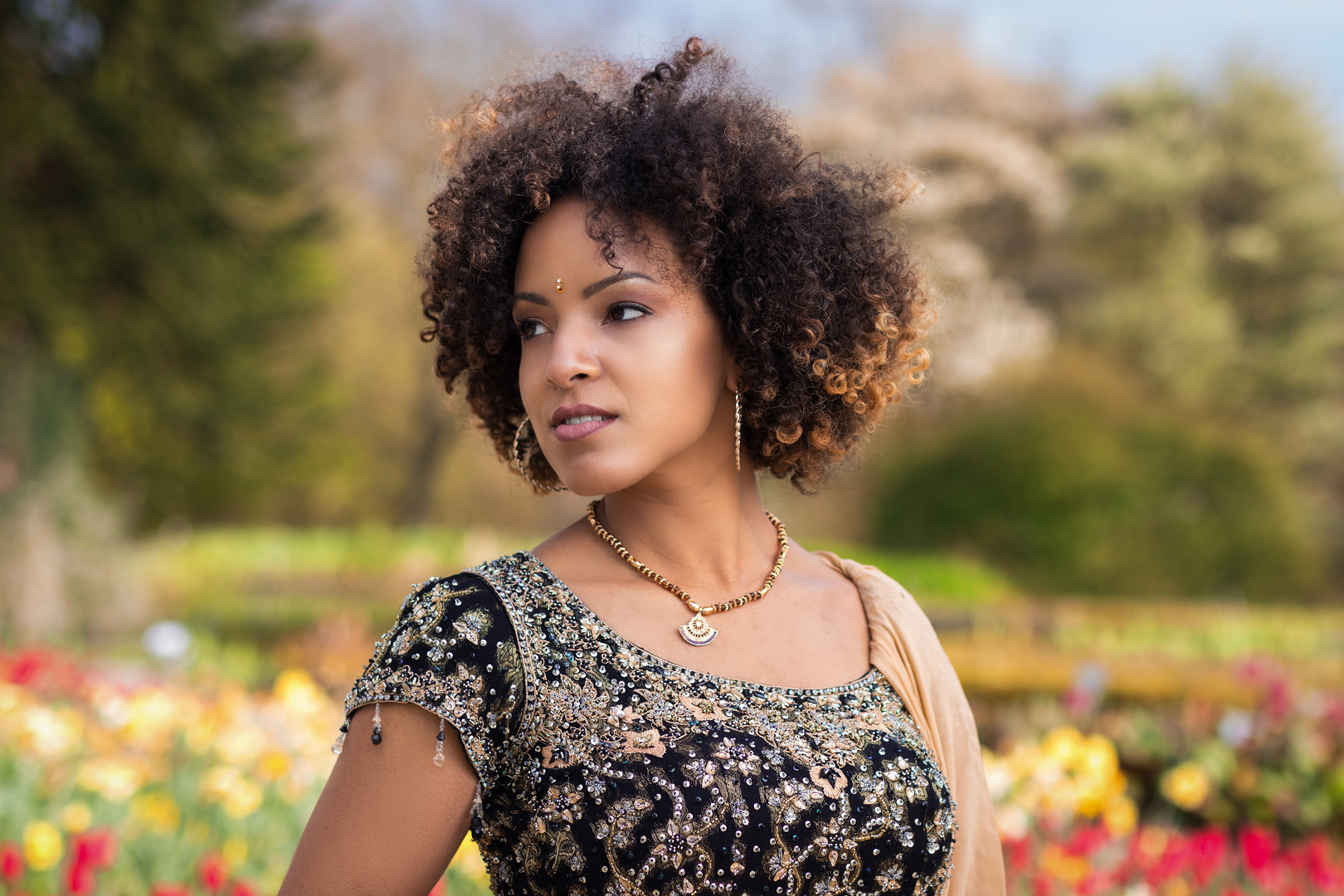 Portrait im Botanischen Garten in Wuppertal