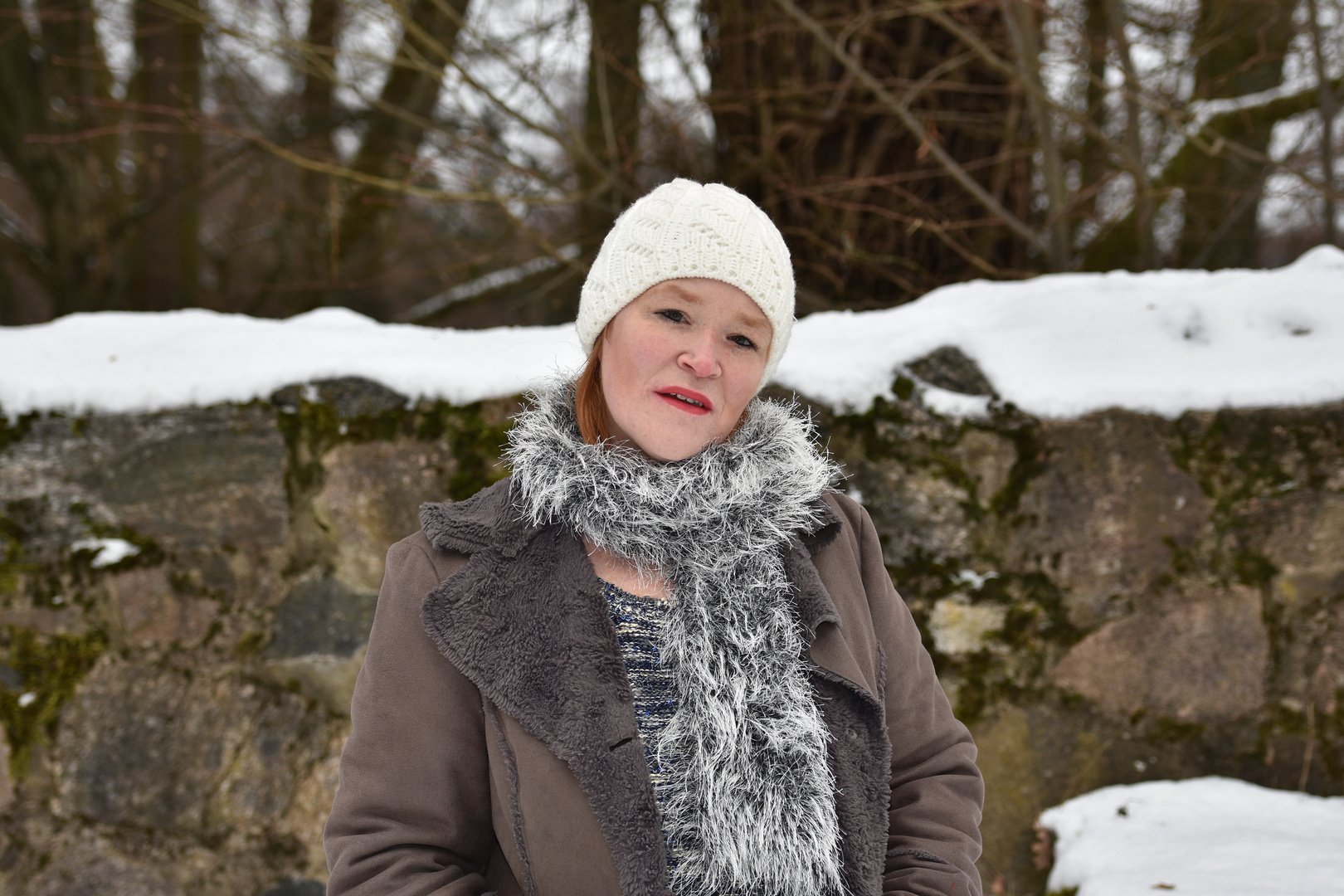 portrait im Schnee