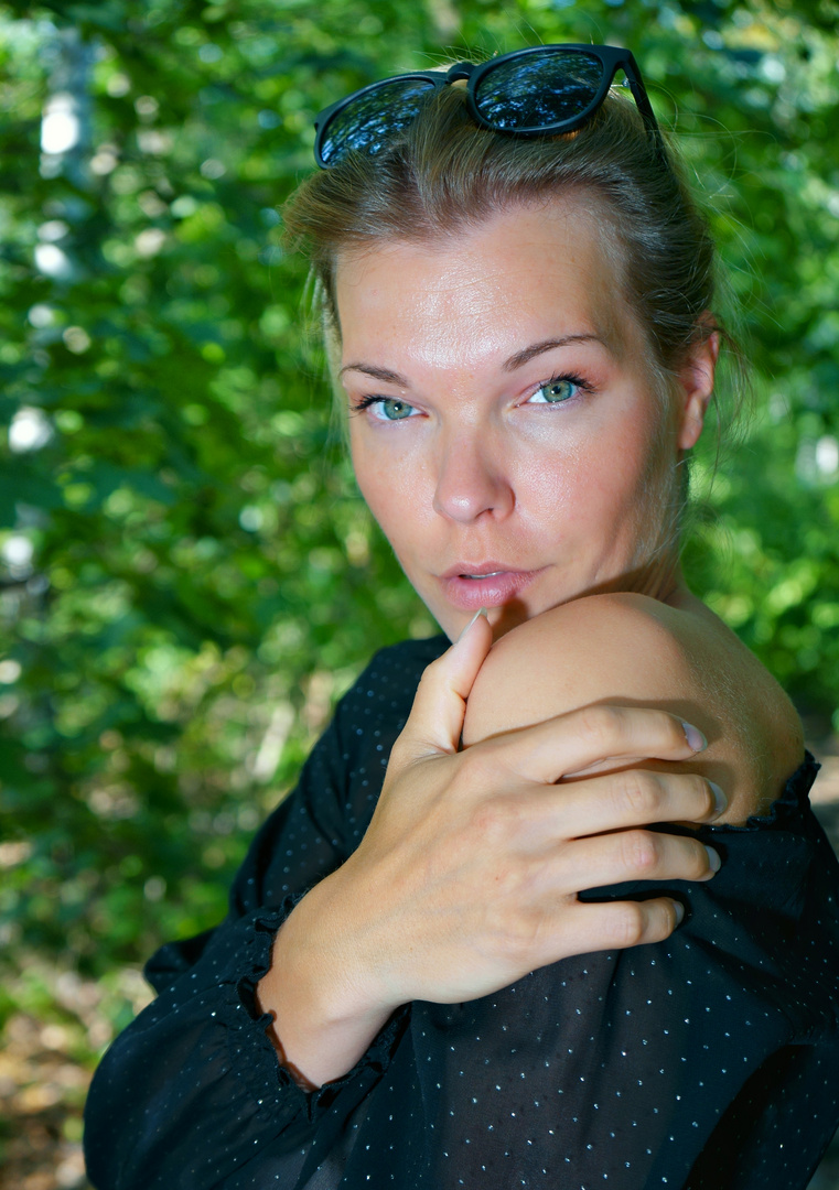 Portrait im Wald