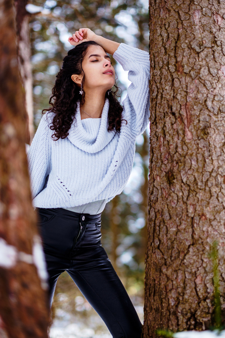 Portrait im Wald