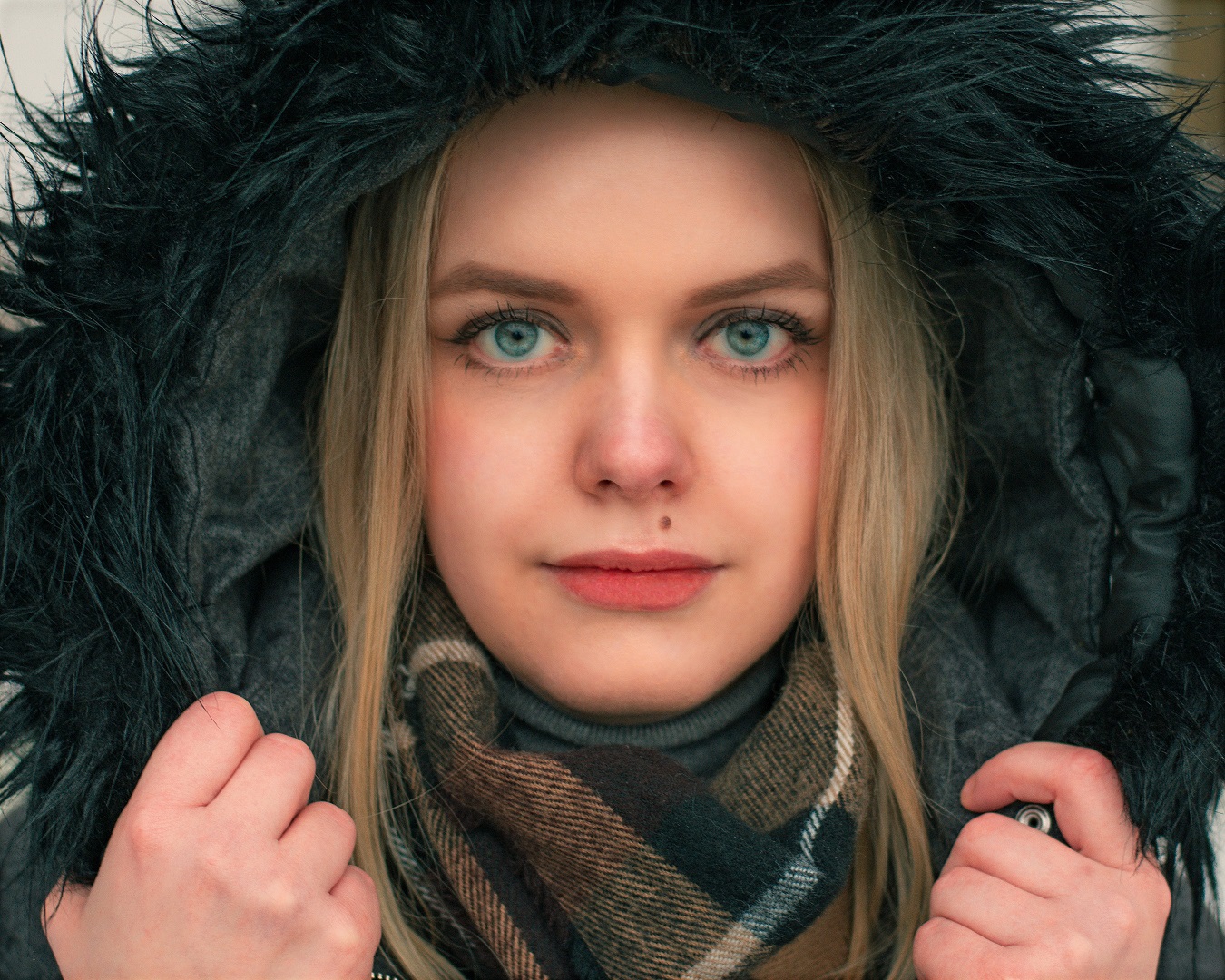 Portrait im Winter