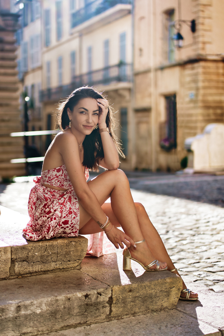 Portrait in Aix en Provence