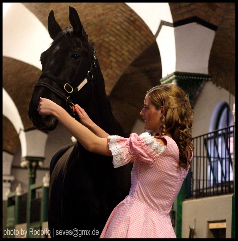 Portrait in einer Tracht